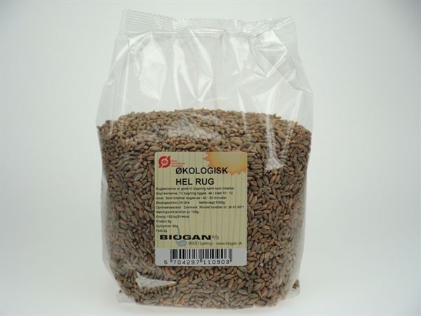 Hel Rug 1 kg �kologisk